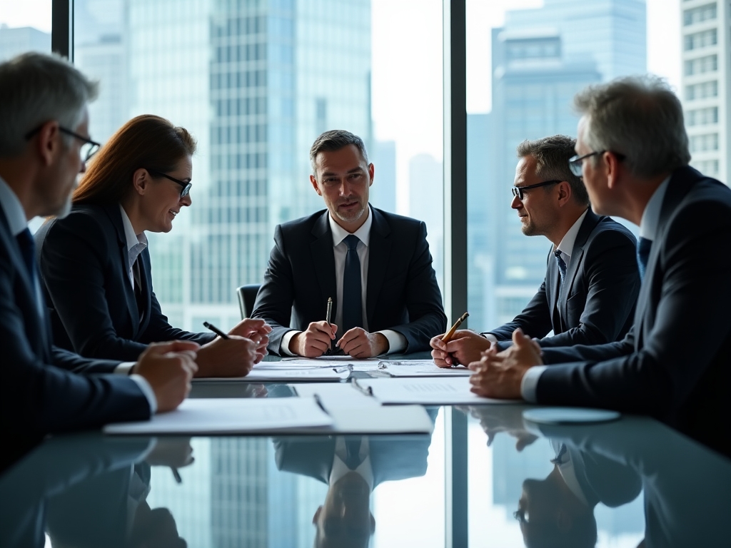 Professional consultation meeting with data archiving specialists